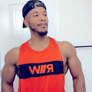 XL Orange Ryderwear Tank top
